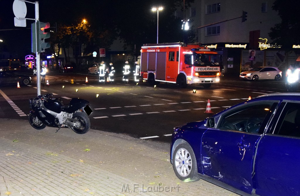 VU Pkw Krad Koeln Porz Wahn Frankfurterstr Heidestr P09.JPG - Miklos Laubert